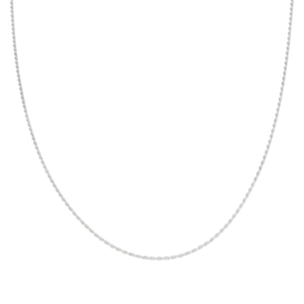 Chaînes torsadée en argent 925 pour homme