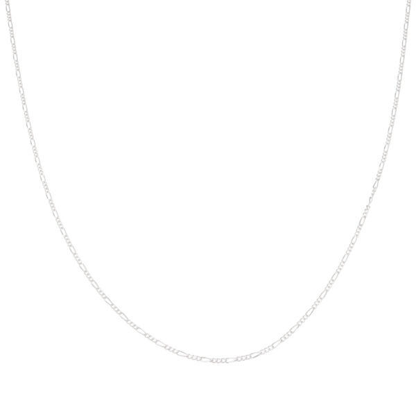 Chaîne Dougou maille alternée en argent 925